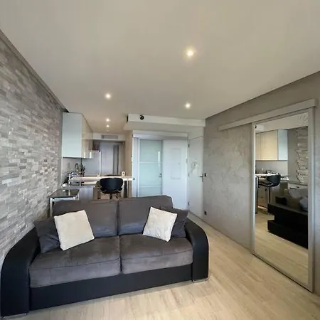 Studio Vue Mer A 2min De Monaco